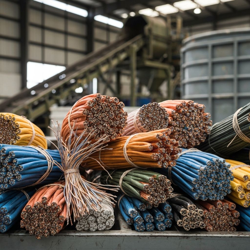 Reciclaje de Cables Eléctricos en Madrid